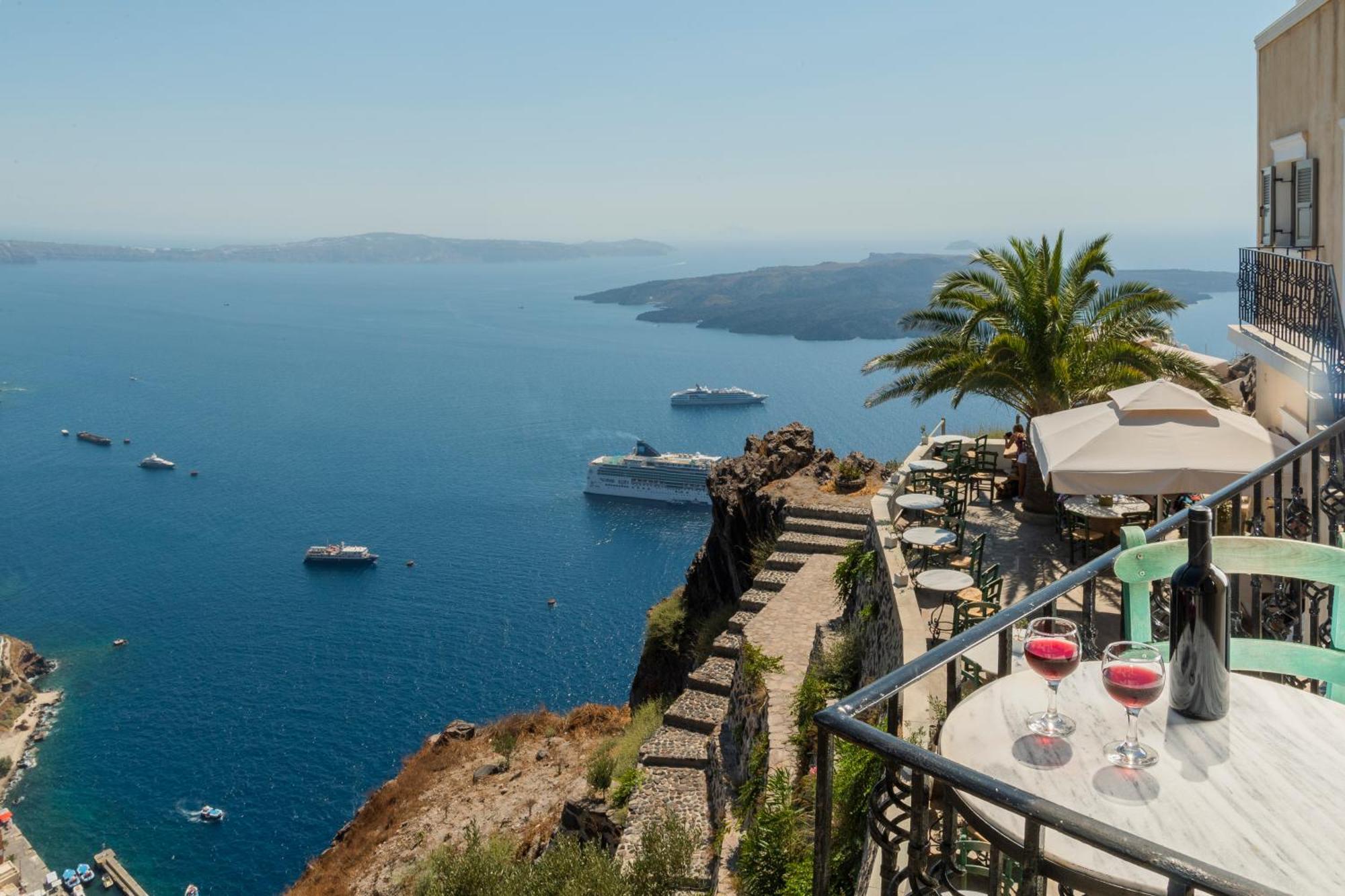 Anthos Caldera Suites Fira  Bagian luar foto