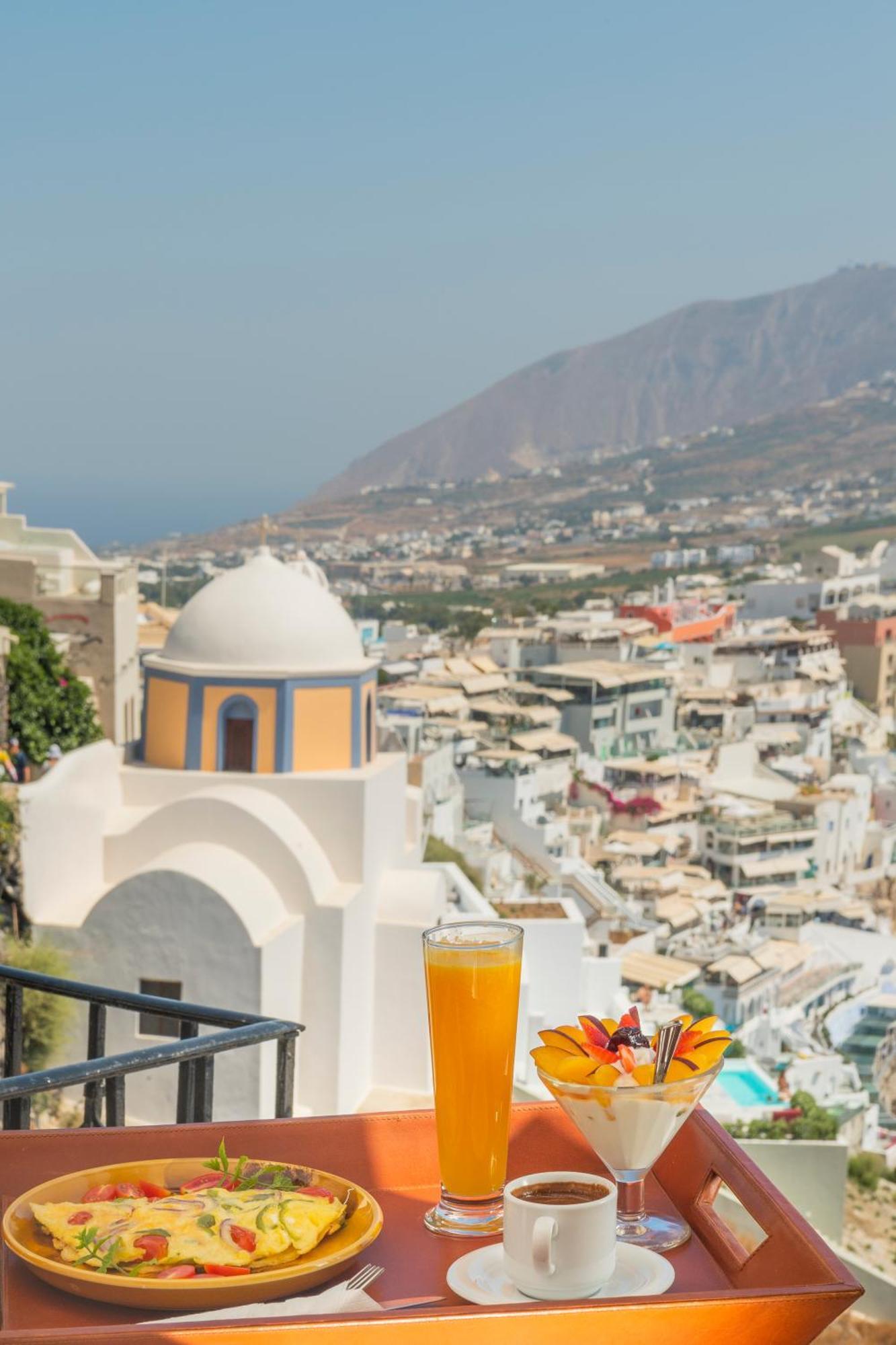 Anthos Caldera Suites Fira  Bagian luar foto